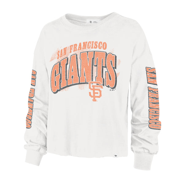 47 Brand MLB San Francisco Giants Women's V-Neck Scrum Tee - MLB