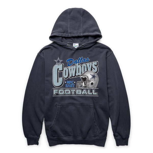 Dallas Cowboys Hoodie Sweatshirt Gray Blue Size 2XL Lightweight