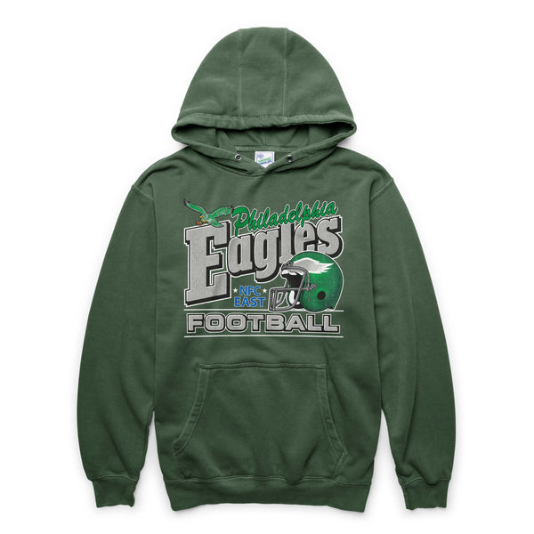 47' brand Vintage Tubular PHILADELPHIA EAGLES men's hoodie ,  LARGE, New