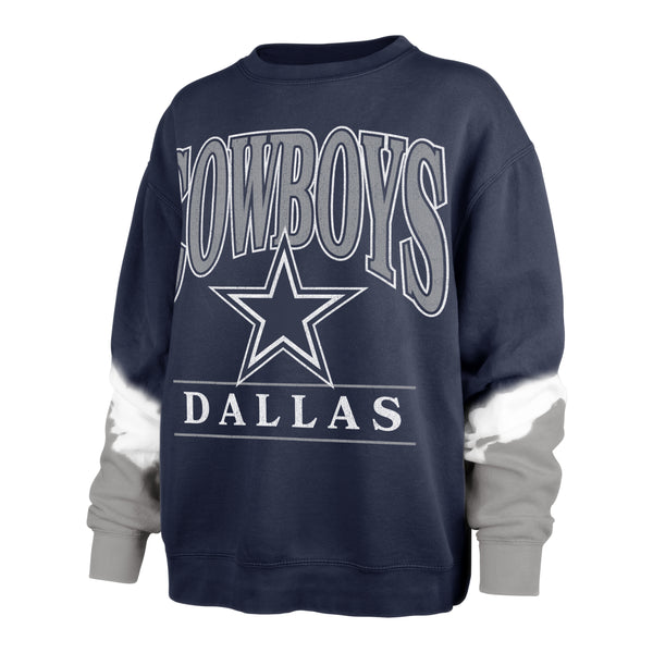 Men's '47 Navy Dallas Cowboys Vintage Tubular Tie-Dye T-Shirt