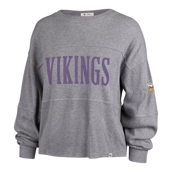 47 Brand Minnesota Vikings White Out Long Sleeve T-Shirt