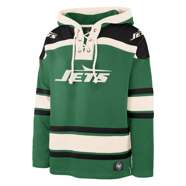 Men's '47 Kelly Green Philadelphia Eagles Shortstop Pullover Hoodie