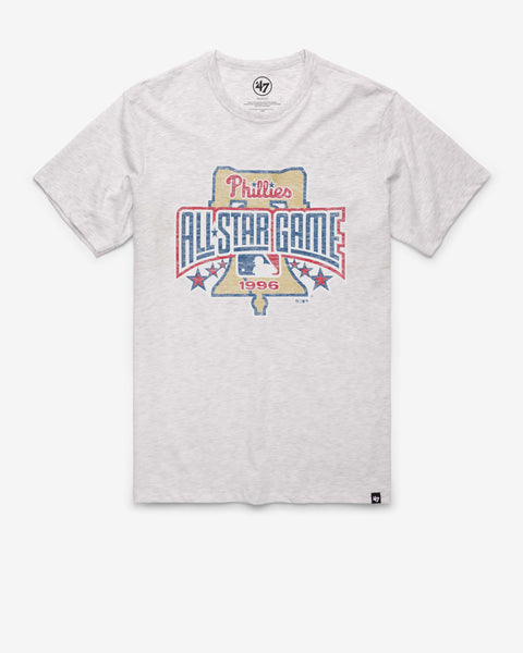 47 Brand / Men's Philadelphia Phillies Navy Wordmark Scrum T-Shirt