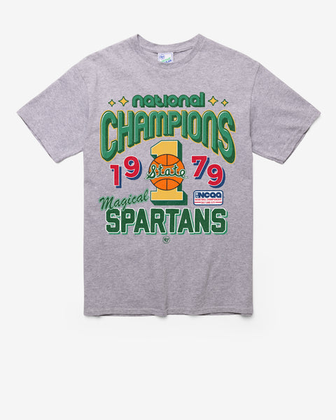 47 Michigan State Spartans Green Franklin Fieldhouse Short Sleeve