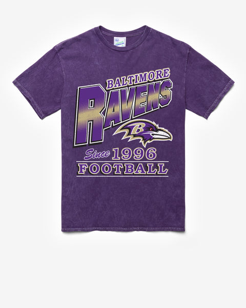 Vintage 1996 NFL Baltimore Ravens Gray T-Shirt Men's Medium