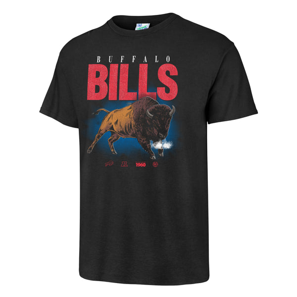 Men's '47 Royal Buffalo Bills Rocker Vintage Tubular T-Shirt