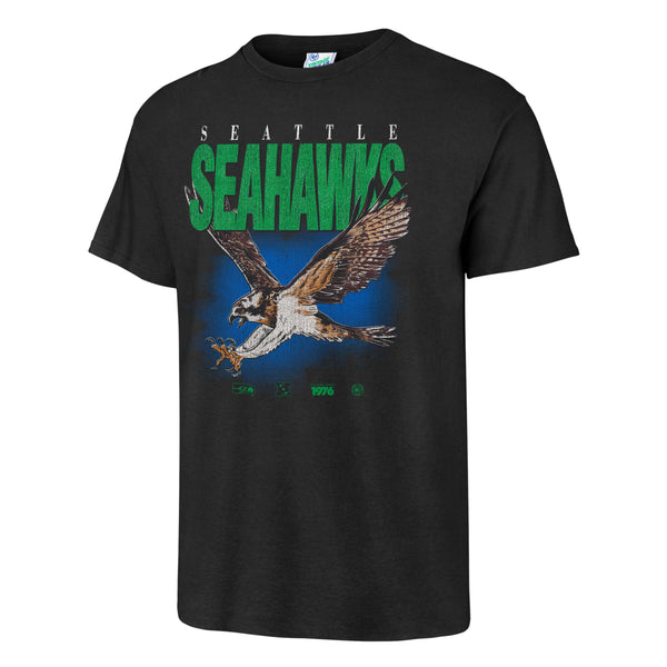 NFL Seattle Seahawks '47 Vintage Tubular Platinum Rocker Tee - Just Sports