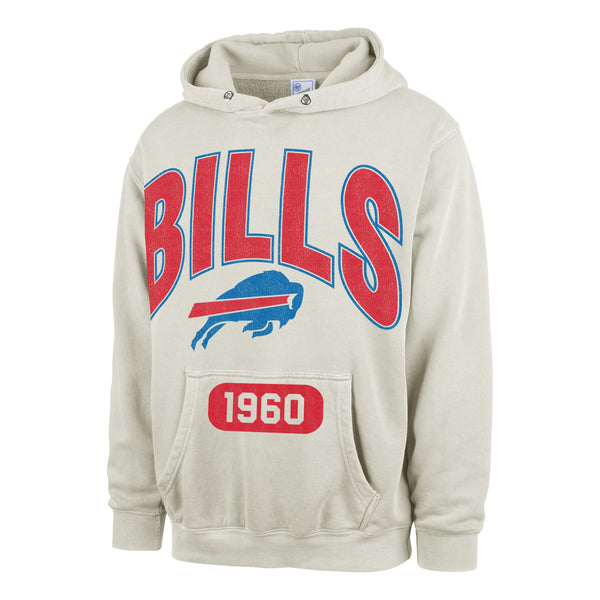 Buffalo Bills Broddie Vintage Leather Jacket With Hood