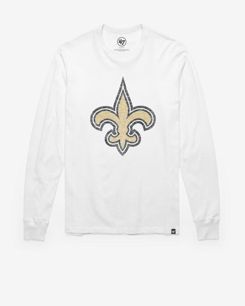 New Orleans Saints 47 Brand Fleur de Lis Premier Franklin T-Shirt - Black