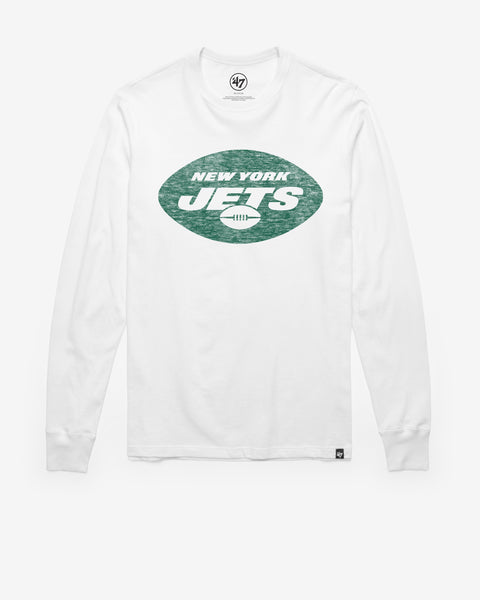 Men's '47 Green New York Jets Franklin Long Sleeve T-Shirt