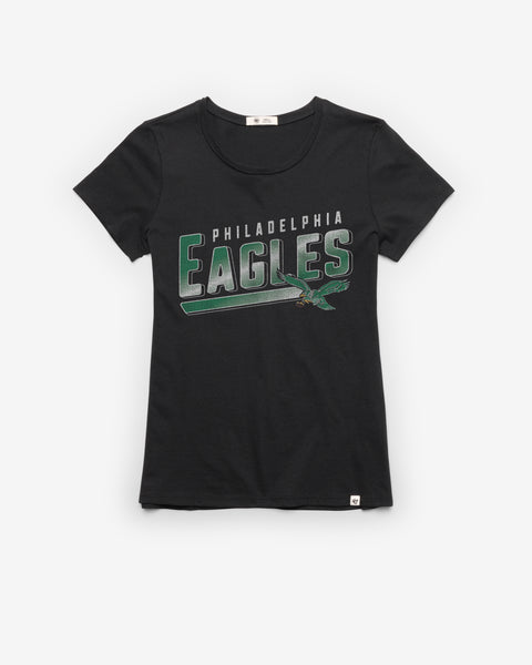 Women's '47 White Philadelphia Eagles Frankie T-Shirt Size: Medium