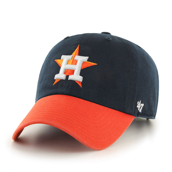 Houston Astros Hat Men Strap Back Cooperstown Logo Cotton Star One Size 47  Cap +