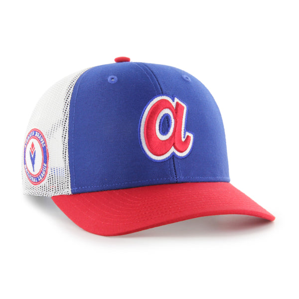 ATLANTA BRAVES COOPERSTOWN SIDE NOTE '47 TRUCKER