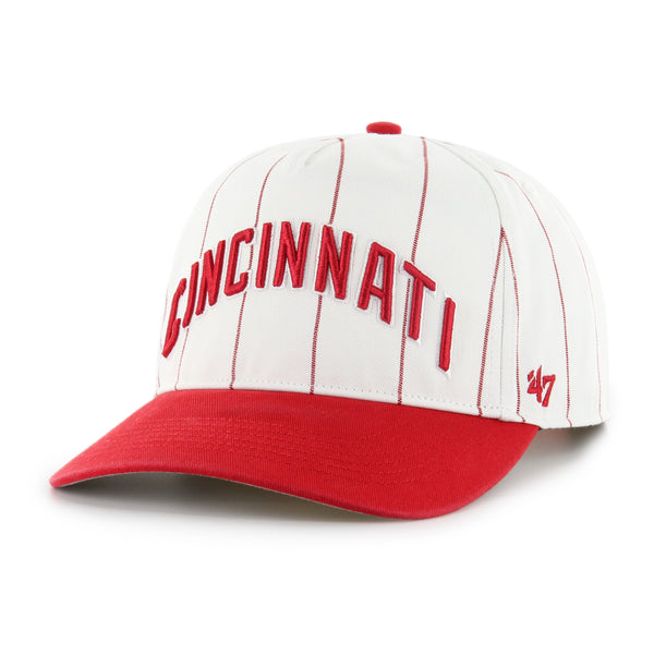 Cincinnati reds pinstripe hat on sale