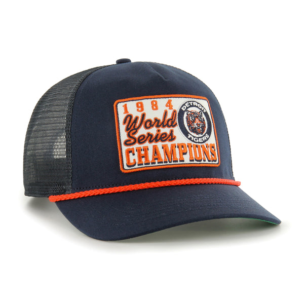 47 Detroit Tigers Navy/Orange Retro Super Hitch Snapback Hat