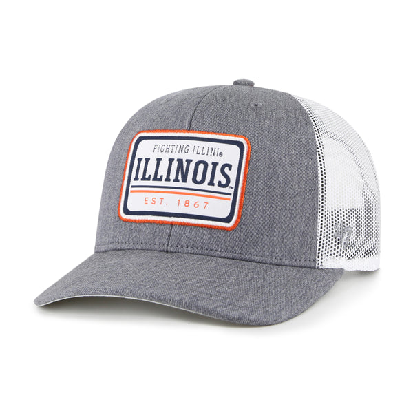 Illinois State University Twill Vault Adjustable Cap | 47 Brand | One Size | Natural | Hat/Adjustable