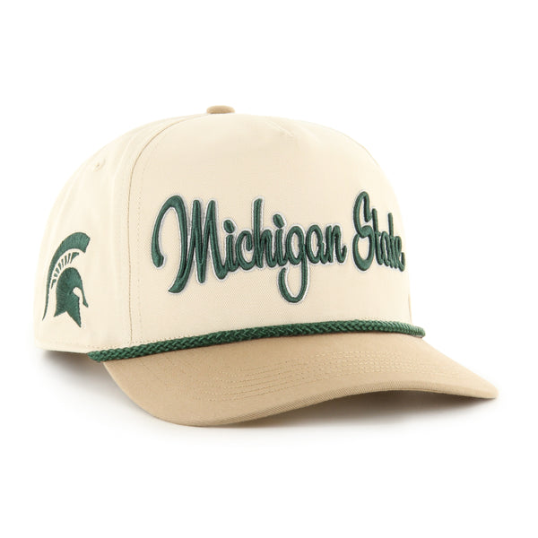 Spartans  Michigan State 47 Brand Overhand MVP Script Rope Hat