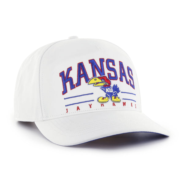 Kansas Jayhawks '47 Crosstown Script Hitch Blue Adjustable Snapback Hat