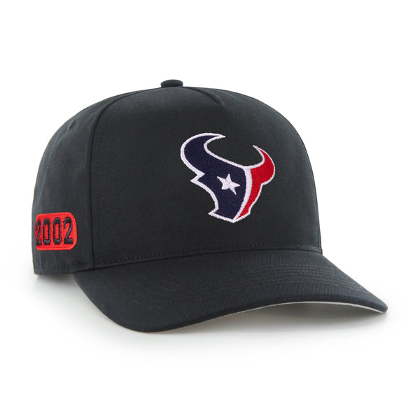 Houston Texans NFL Blackout Logo Adjustable Team Hat