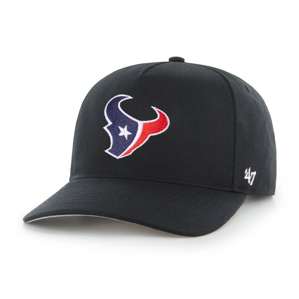 Houston Texans NFL Blackout Logo Adjustable Team Hat