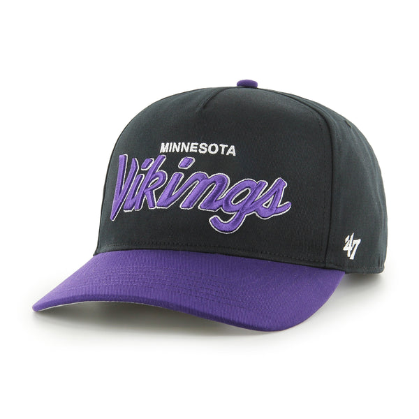 Youth '47 Purple Minnesota Vikings Basic MVP Adjustable Hat