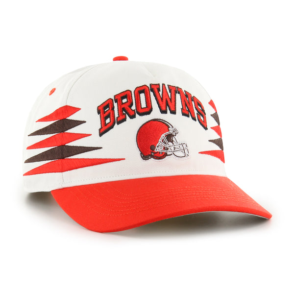 Cleveland Browns '47 Thick Cord Bucket Hat - White