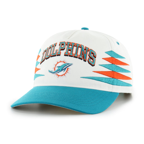 '47 Men's Miami Dolphins Hitch White Adjustable Hat