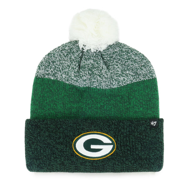 47 Brand Green Bay Packers Cuffed Knit Hat (Green)