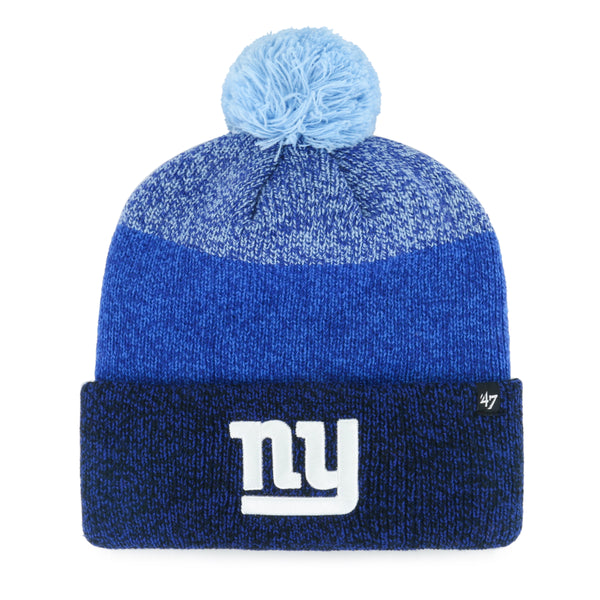 New York NY Giants THE-CALGARY Red-Royal Knit Beanie Hat by Twins