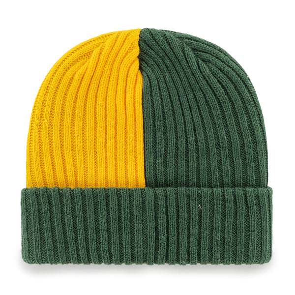 '47 Brand Packers Fracture Cuff Knit Beanie Green Size Os | MODA3