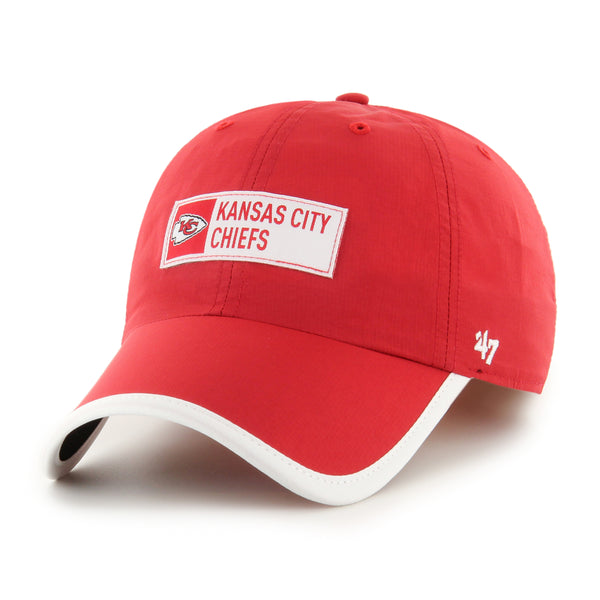 47 Brand Kansas City Chiefs Clean Up Adjustable Hat - Red