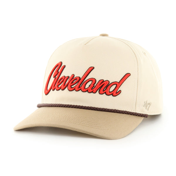 Men's '47 White Cleveland Browns Thick Cord Bucket Hat