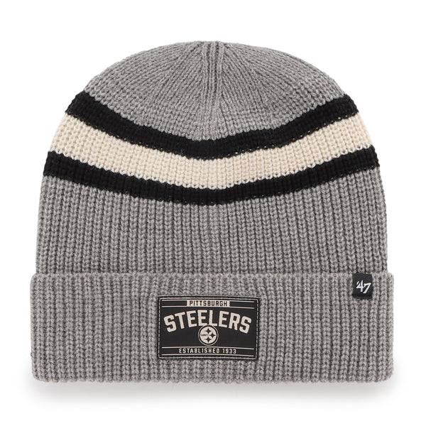 Pittsburgh Steelers 1933 Adjustable Corduroy Cap (Charcoal)