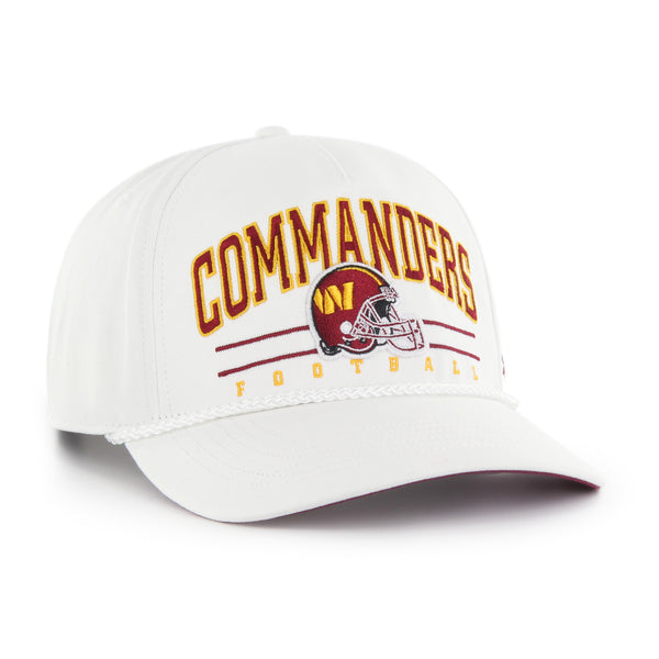 Men's '47 White Washington Commanders Script Clean Up Adjustable Hat