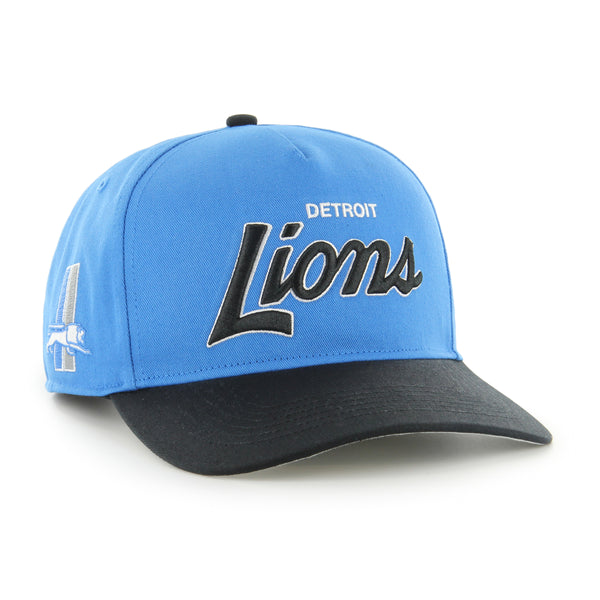 Detroit Lions 47 Brand Vintage Legacy Gray Franchise Fitted Hat - XXL