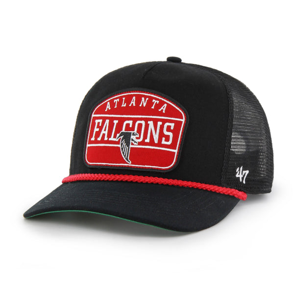 47 Men's Atlanta Falcons Super Hitch Throwback Black Adjustable Hat