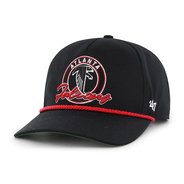 47 Men's Atlanta Falcons Super Hitch Throwback Black Adjustable Hat