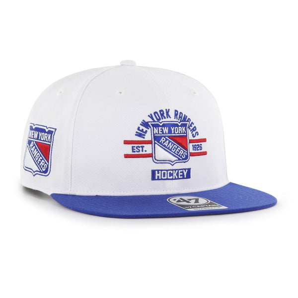 New York Rangers Cap NHL 47 Brand blue / white royal trucker