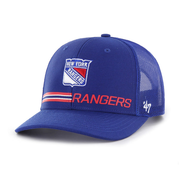 New York Rangers Cap NHL 47 Brand blue / white royal trucker