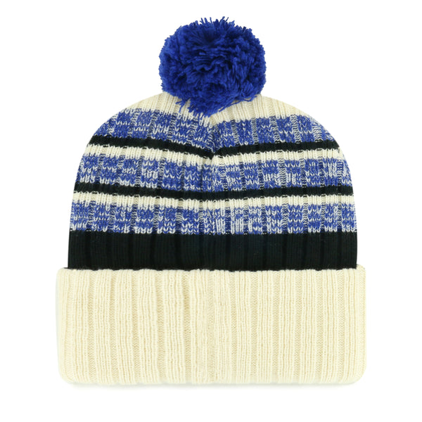 Men's '47 Natural Minnesota Vikings Hone Cuffed Knit Hat with Pom