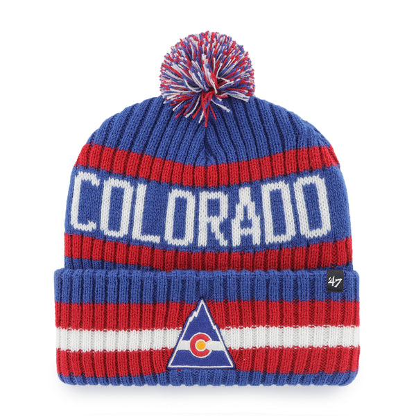 Atlanta Braves - Navy Bering Cuff Knit Beanie 47 Brand