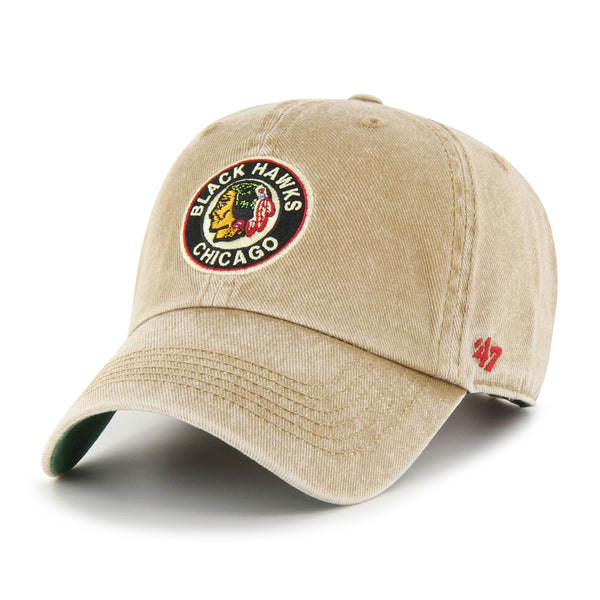 Chicago BLACKHAWKS Clean up NHL 47 Brand black Cap