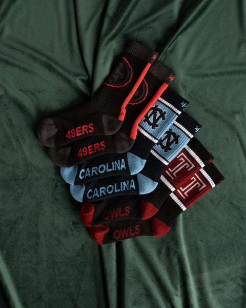 Men's Atlanta Braves MVP 3-Pack Crew Socks