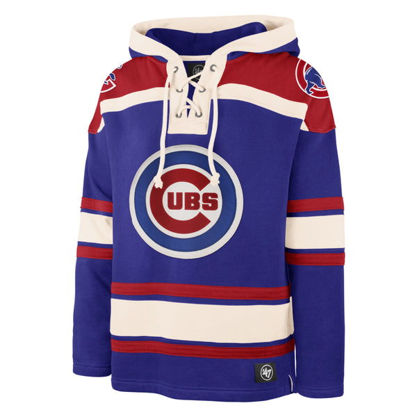 47 Brand Chicago Cubs Hoodie Sweatshirt Size Small ￼MLB Gray