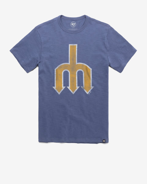 Milwaukee Brewers BIG M Team logo Distressed Vintage T-shirt 6