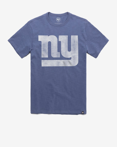 New York Giants Scrum T-Shirt Mens Bleacher Blue 47 Brand