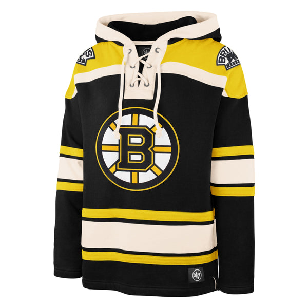 Boston Bruins Pullover Fleece Hoodie - Mens