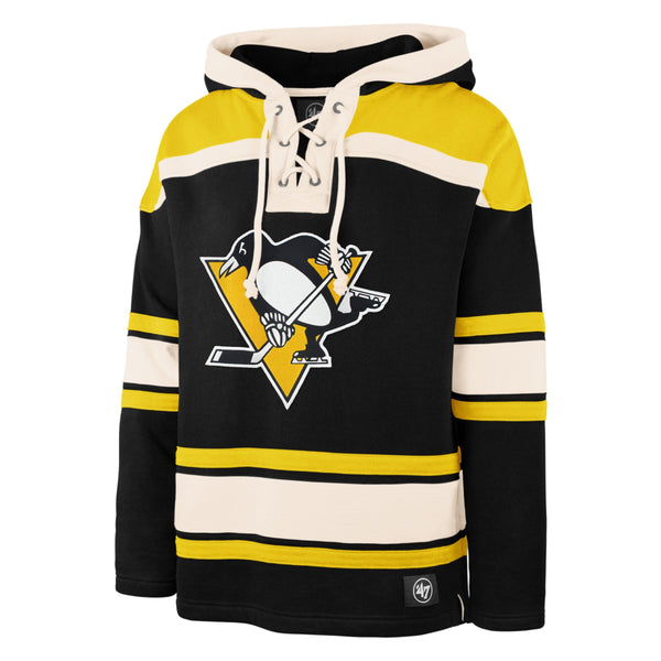 PITTSBURGH PENGUINS UNDER ARMOUR GAME TECH HOODED SWEATSHIRT