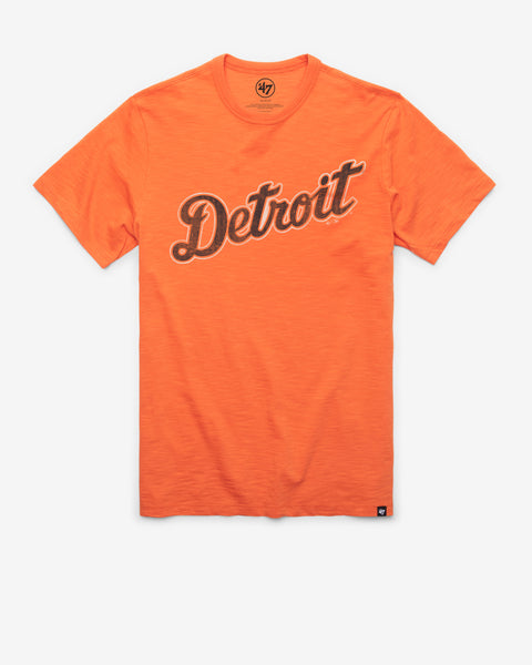 47 Brand MLB Detroit Tigers Scrum Charcoal T-Shirt - T-Shirts from