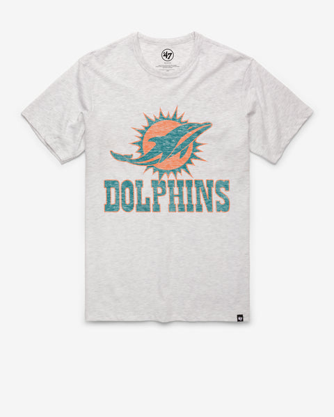 T-Shirt  Mens 47 Brand Miami Dolphins Replay Replay Franklin Tee